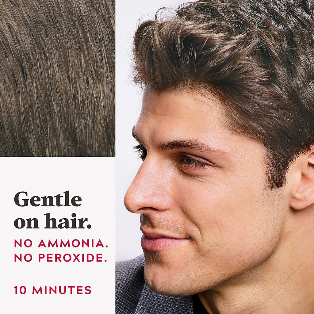 Just for Men Ultra Hair Colour Dye - A35 Medium Brown - Men's Permanent Hair Colorant - Damaged Box