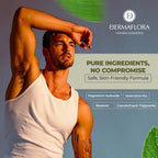 Dermaflora For Him Intensity Deodorant Spray 150ml - Aluminium Free Men's Long-Lasting Odour Protection - New