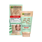 Garnier SkinActive Anti-Age BB Cream Light SPF25 50ml - Daily Face Moisturiser Tinted Sun Protection - Damaged Box