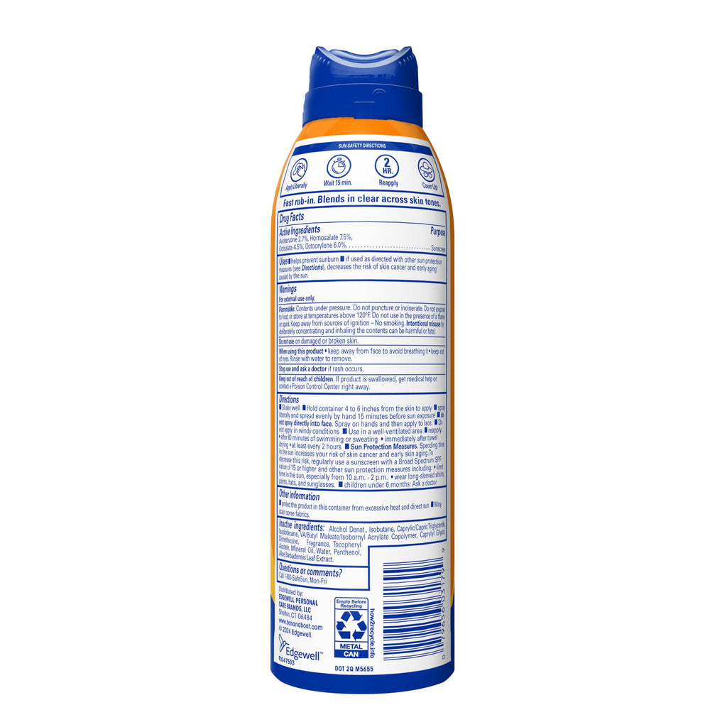 Banana Boat Ultramist Clear Defense Sun Protection Spray SPF 50 - 6 oz Sunscreen Mist UVA UVB - Damaged Box