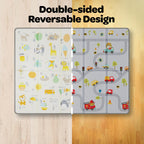 Reversible Baby Toddler Play Mat - Alphabet Roads, Extra Thick 1.3cm Foam, Waterproof, 200x150cm Antislip - Like New
