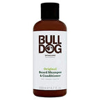 Bulldog Original 2-in-1 Beard Shampoo and Conditioner for Men - 200ml - Pack of 4 - Male Grooming Wash - New