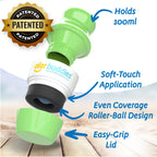 Solar Buddies Refillable Roll On Applicator - 100ml Travel Size for Sunscreen, Suncream, Lotion - Kids & Adults - Damaged Box