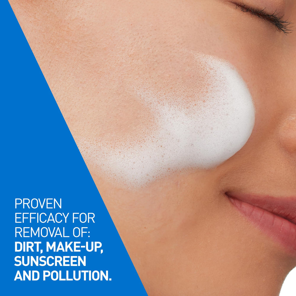 CeraVe Balancing Foaming Cleanser - 3 Ceramides - Combination Skin - 148ml Face Wash Gel - Damaged Box