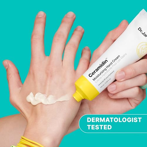 Dr.Jart+ Ceramidin Moisturising Hand Cream - Dry Hands - Ceramides, Panthenol - Korean Skincare - 100ml Tube - New