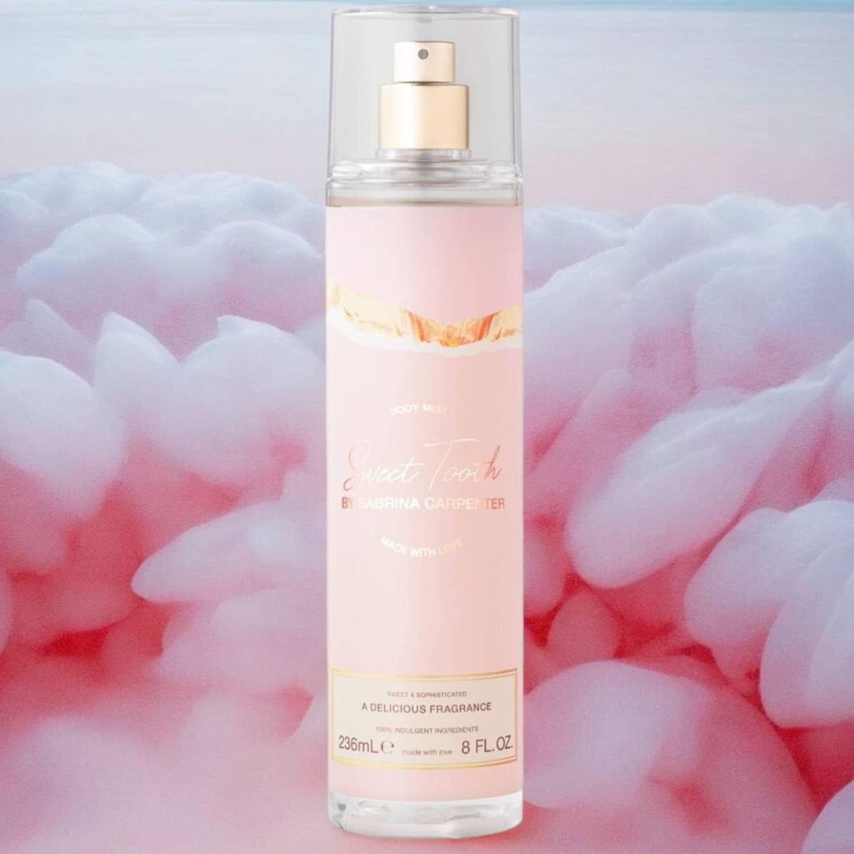 Sabrina Carpenter Sweet Tooth Perfumed Body Water Spray Mist 236ml - Women's Fragrance - Damaged Box