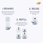 Dove Violet & Tonka Bean Anti-Perspirant Starter Kit - 72h Odour Protection - Women's Deodorant Stick - 1 Case, 1 x 35ml Refill - Damaged Box