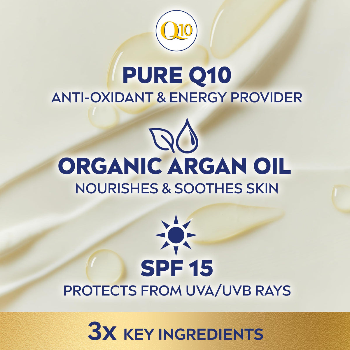 NIVEA Q10 Anti-Wrinkle 60+ Extra Nourishing Night Cream 50ml - Deeply Restoring Face Cream for Dry Skin - Damaged Box