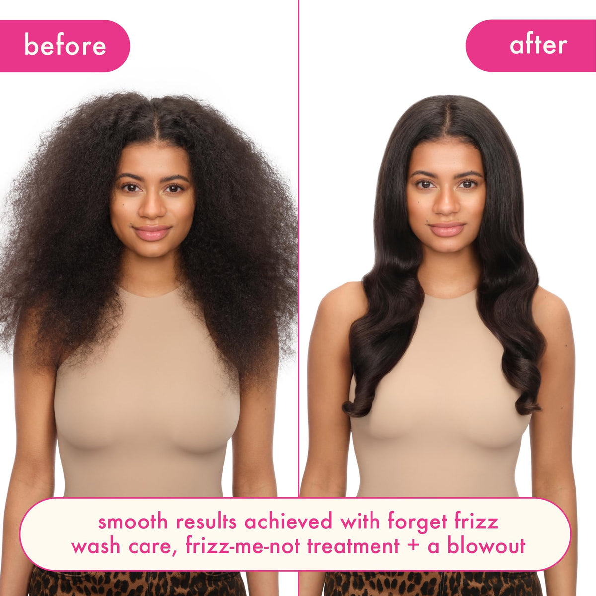 Amika Frizz-Me-Not Hydrating Anti-Frizz Treatment - Heat Activated Hair Spray - Humidity Shield, Heat Protection 60ml - New