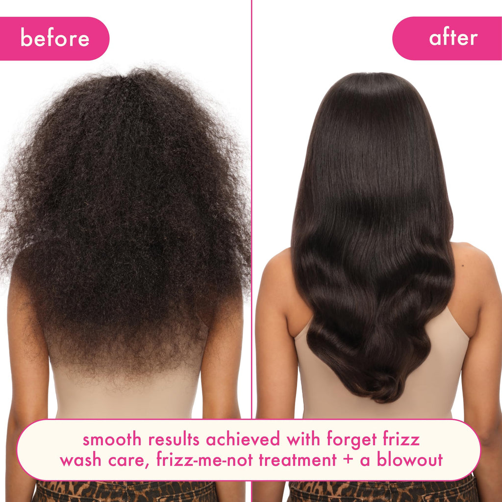 Amika Frizz-Me-Not Hydrating Anti-Frizz Treatment - Heat Activated Hair Spray - Humidity Shield, Heat Protection 60ml - New
