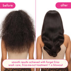 Amika Frizz-Me-Not Hydrating Anti-Frizz Treatment - Heat Activated Hair Spray - Humidity Shield, Heat Protection 60ml - New