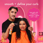 Amika Frizz-Me-Not Hydrating Anti-Frizz Treatment - Heat Activated Hair Spray - Humidity Shield, Heat Protection 60ml - New
