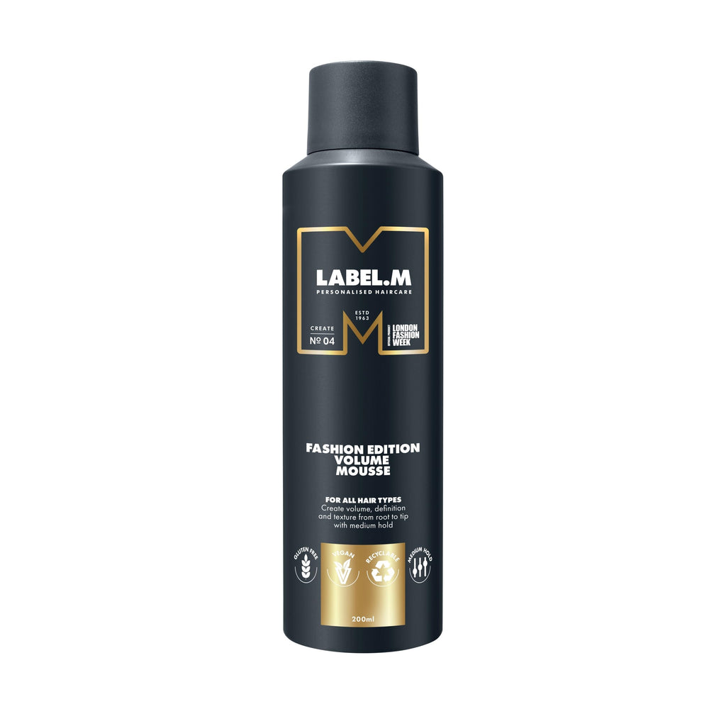 LABEL.M Fashion Edition Volume Mousse 200ml - Hair Styling Foam for Body & Lift - Damaged Box