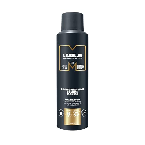 LABEL.M Fashion Edition Volume Mousse 200ml - Hair Styling Foam for Body & Lift - Damaged Box