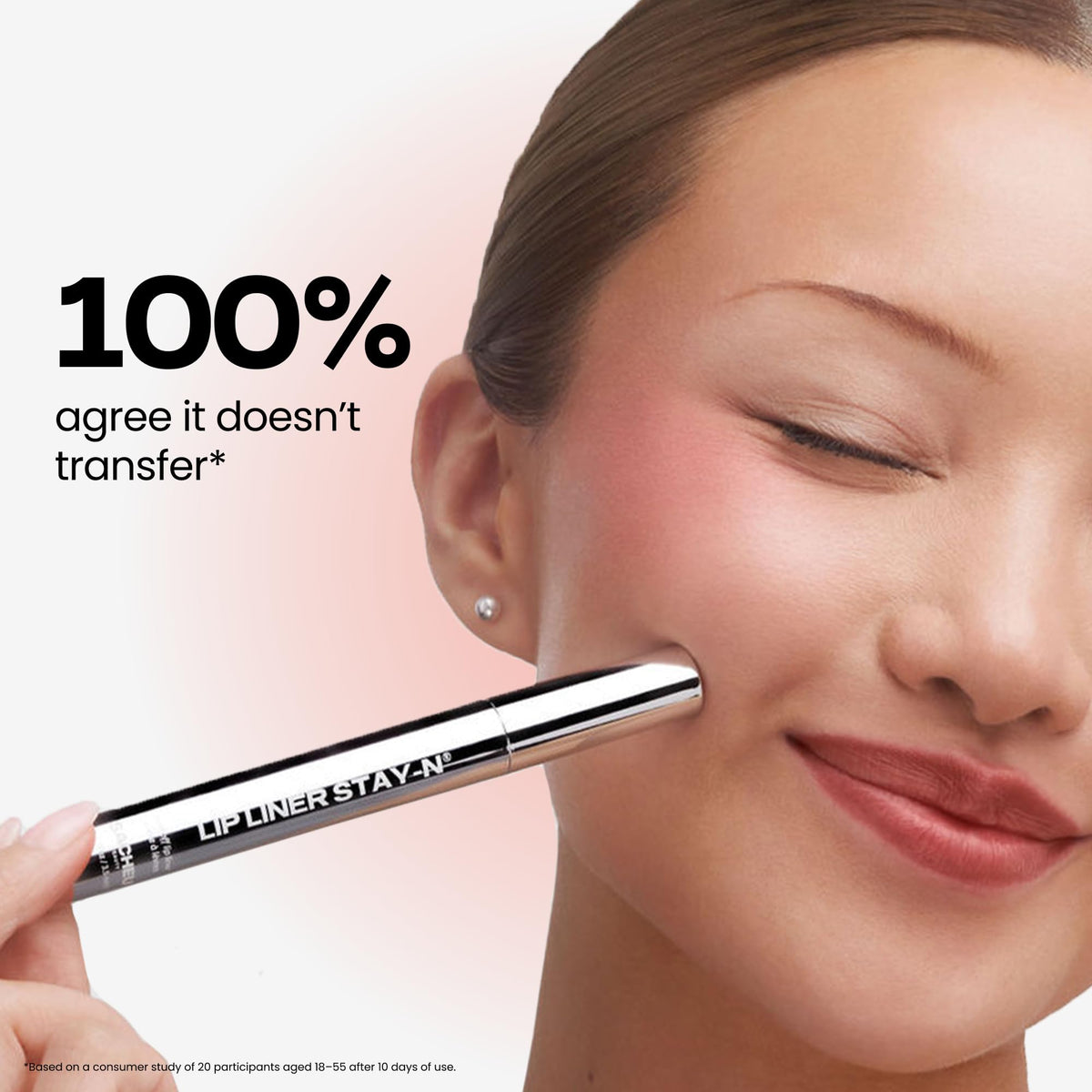 Sacheu STAY-N Peel Off Lip Stain - Longwear Lip Liner - PLUMped Shade - Damaged Box