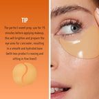 Nip+Fab Vitamin C Jelly Eye Patches - Brightening Hydrating Under Eye Pads - 20 Pairs - New