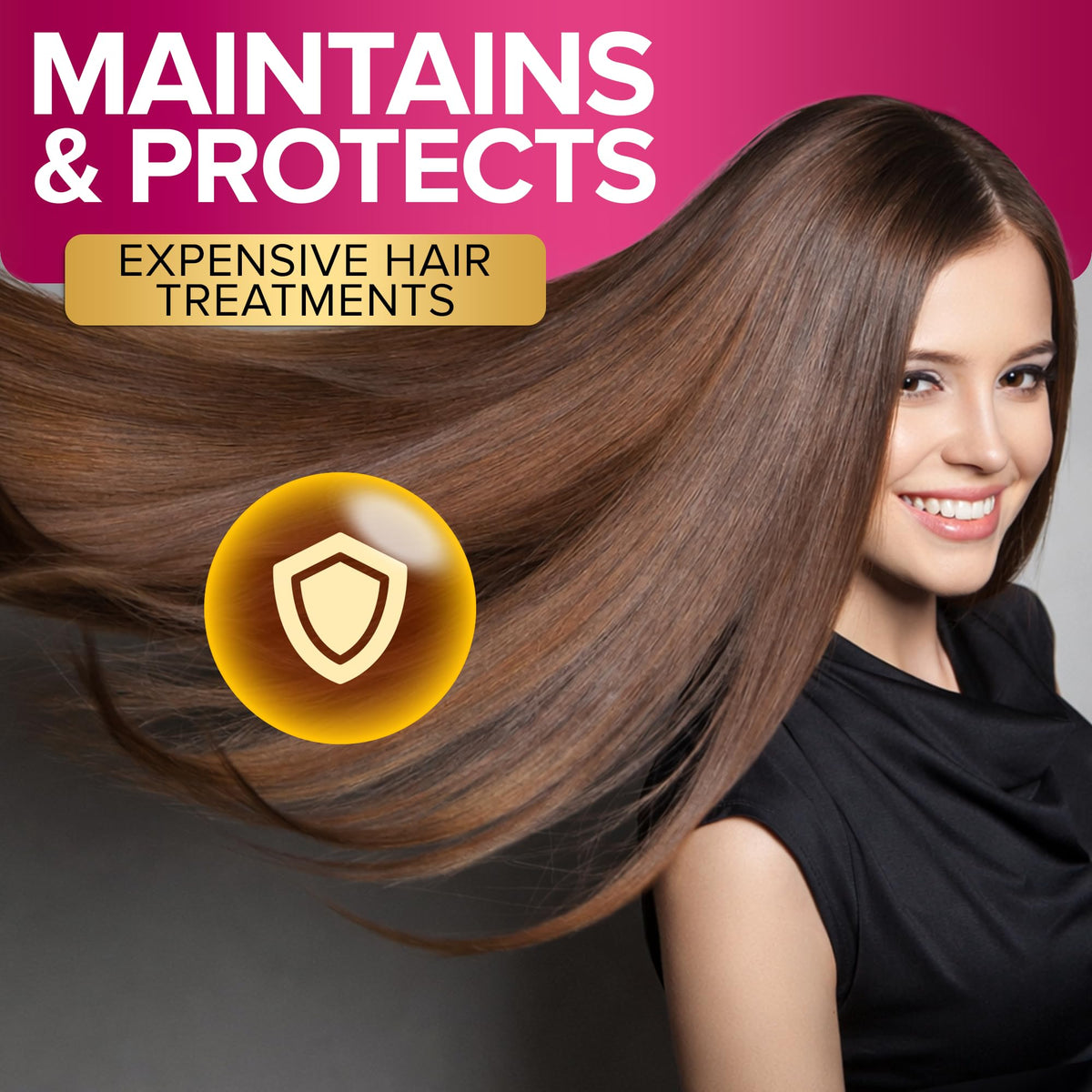 NYK1 Salt & Sulphate Free Hair Shampoo & Conditioner Set 500ml x2 - Vegan Friendly Colour Safe - New