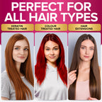 NYK1 Salt & Sulphate Free Hair Shampoo & Conditioner Set 500ml x2 - Vegan Friendly Colour Safe - New