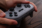 8BitDo Pro 3 Bluetooth Controller - TMR Joysticks, Hall Effect Triggers, Swappable Buttons - Gray - Switch, PC, Android, Apple - New
