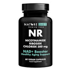 Nature Diet Nicotinamide Riboside 300mg NAD+ Booster Supplement - 60 Capsules NR Vitamin B3 - New - BBE 05/2027