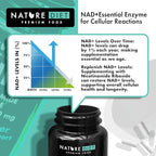 Nature Diet Nicotinamide Riboside 300mg NAD+ Booster Supplement - 60 Capsules NR Vitamin B3 - New - BBE 05/2027