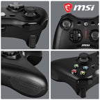 MSI FORCE GC30 V2 Wireless PC Gamepad Controller - 2.4 GHz, 600mAh, USB 2.0 Gaming Controller for PC - Like New