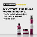 L'Oreal Professionnel Serie Expert Curl Expression Moisturising Hydrating Shampoo - Curly Coily Hair - 300ml - New