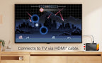 MY ARCADE Atari Gamestation Go - Retro Portable Gaming Console - 200+ Games, 7-inch Screen, Wi-Fi, Rechargeable Battery - Like New