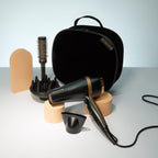 Remington Hair Dryer Gift Set - 2000W Ceramic Ionic Grille - Black Hairdryer with Accessories - Damaged Box