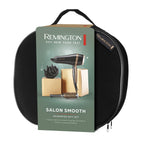 Remington Hair Dryer Gift Set - 2000W Ceramic Ionic Grille - Black Hairdryer with Accessories - Damaged Box