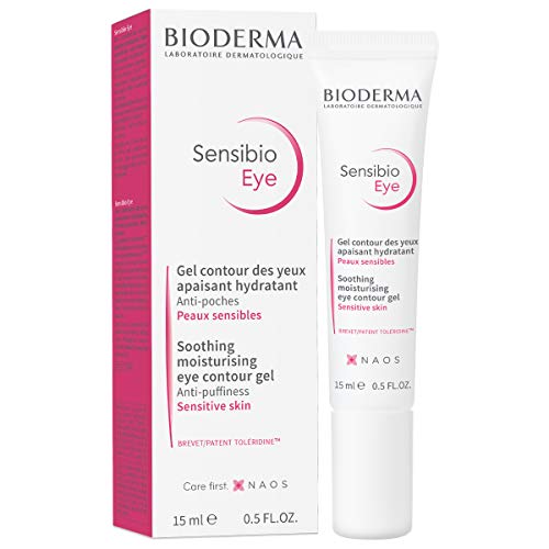 Bioderma Sensibio Eye Contour Gel - Soothing Eye Cream 15ml - Sensitive Skin Formula - Damaged Box