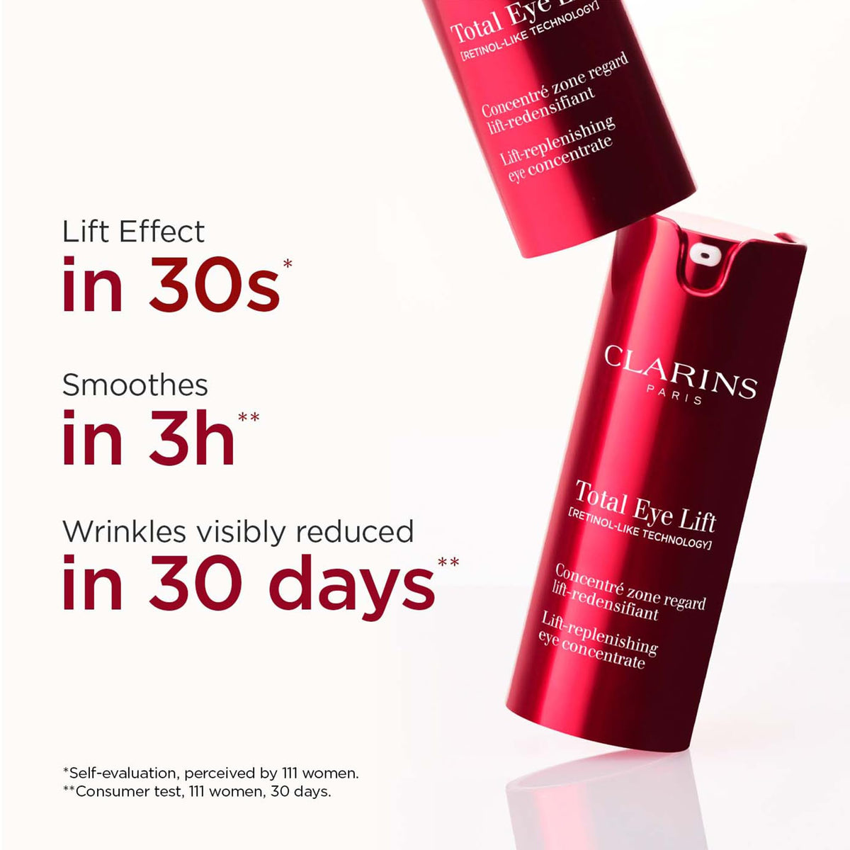 Clarins Total Eye Lift 15ml - Eye Cream Serum Treatment - New