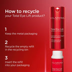 Clarins Total Eye Lift 15ml - Eye Cream Serum Treatment - New