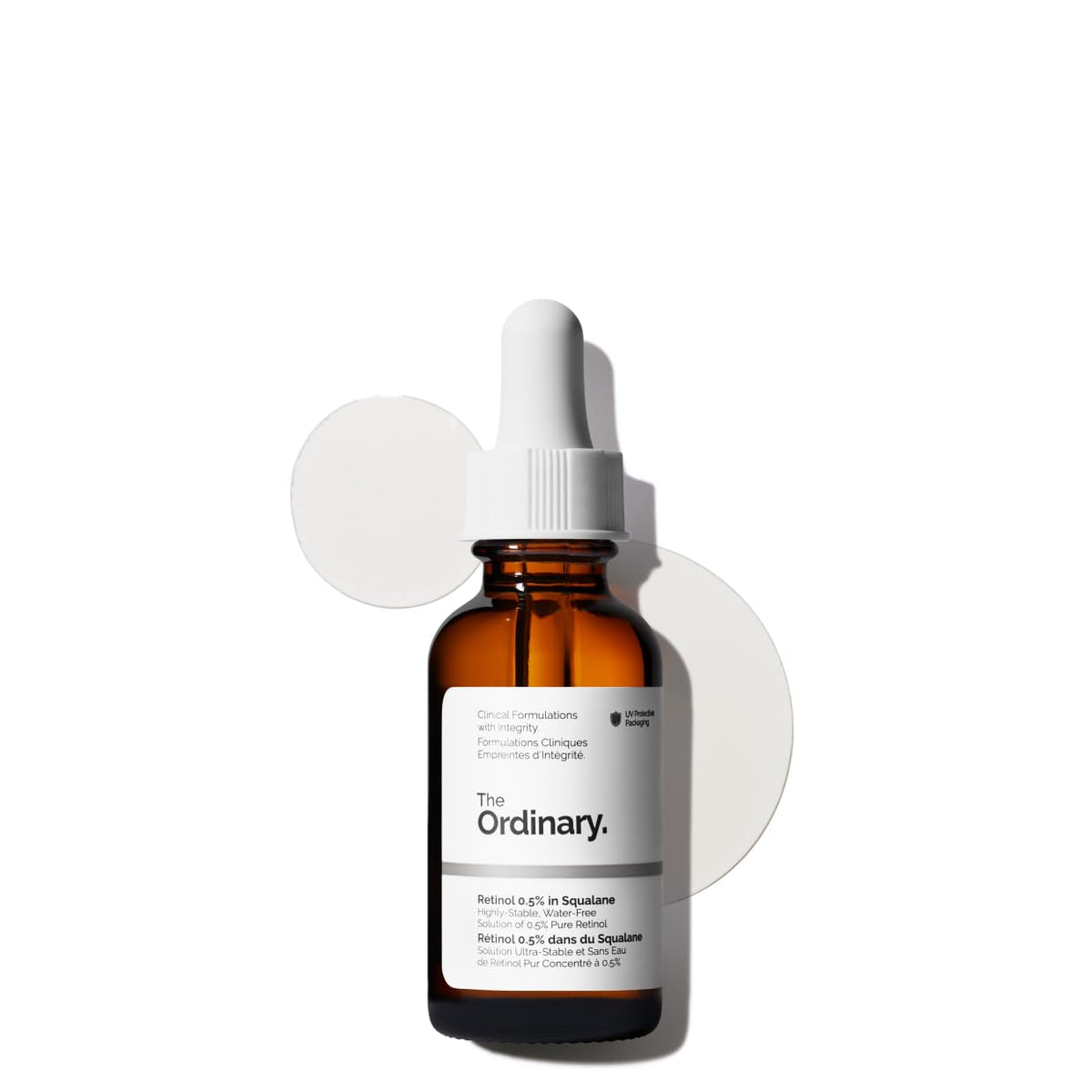 The Ordinary Retinol 0.5% in Squalane Serum - Anti-Aging Face Treatment, Skin Smoothing - 30ml - Damaged Box