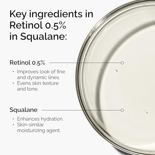 The Ordinary Retinol 0.5% in Squalane Serum - Anti-Aging Face Treatment, Skin Smoothing - 30ml - Damaged Box