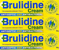 Brulidine Cream 25g - Antiseptic Skin Treatment - 3 Pack - New