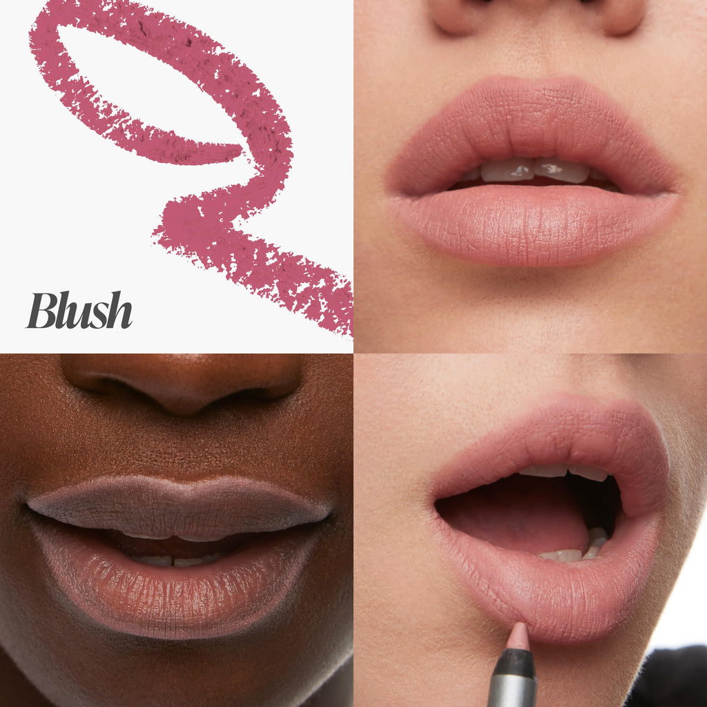 Wonderskin Lip Liner Pencil - 360 Contour Lipliner, Long Lasting, Waterproof, Transfer-Proof Nude Blush - New