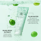 Beauty of Joseon Green Plum Refreshing Cleanser - Mung Bean Extract Daily Korean Skincare Face Wash - 100ml pH-Balanced - Damaged Box