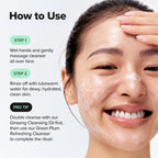 Beauty of Joseon Green Plum Refreshing Cleanser - Mung Bean Extract Daily Korean Skincare Face Wash - 100ml pH-Balanced - Damaged Box