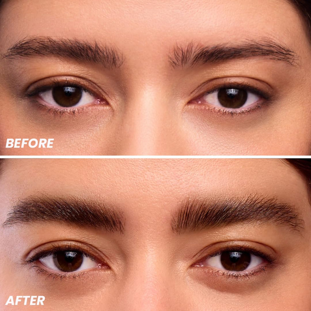 Wonderskin Eyebrow Stain & Go - Long-Lasting Smudge-Proof Brow Tint - Dark Brunette - Damaged Box