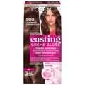 L'Oréal Paris Casting Crème Gloss 500 Light Brown Semi-Permanent Hair Dye Colour Kit - Damaged Box