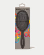 FRAMAR Detangle Hair Brush - Wet Hairbrush for Women, Black - Reduces Hair Breakage & Frizz - Damaged Box