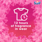 Surf Tropical Lily Laundry Washing Liquid Detergent - 95 Washes, 2.565L - with Natural Essential Oils, Long-Lasting Fragrance - New