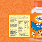 Haliborange Omega 3 Kids Softies - Orange Flavour Chewable Gummies - 60 Pack - New - BBE 12/2026
