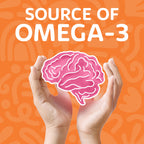 Haliborange Omega 3 Kids Softies - Orange Flavour Chewable Gummies - 60 Pack - New - BBE 12/2026