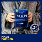 Tena Men Active Fit Absorbent Protector - Level 0 - 3 Packs of 14 - 42 Count Incontinence Pads for Men - Damaged Box