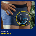 Tena Men Active Fit Absorbent Protector - Level 0 - 3 Packs of 14 - 42 Count Incontinence Pads for Men - Damaged Box