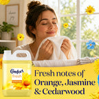 Comfort Fresh Sunshiny Days Fabric Conditioner - 160 Washes - 4.8L Laundry Softener Liquid - New