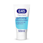 E45 Face Moisturiser - Hydrating Cream for Dry Sensitive Skin - Fast-Absorbing, Non-Greasy - Dermatologically Tested 50ml - Damaged Box - BBE 06/2027