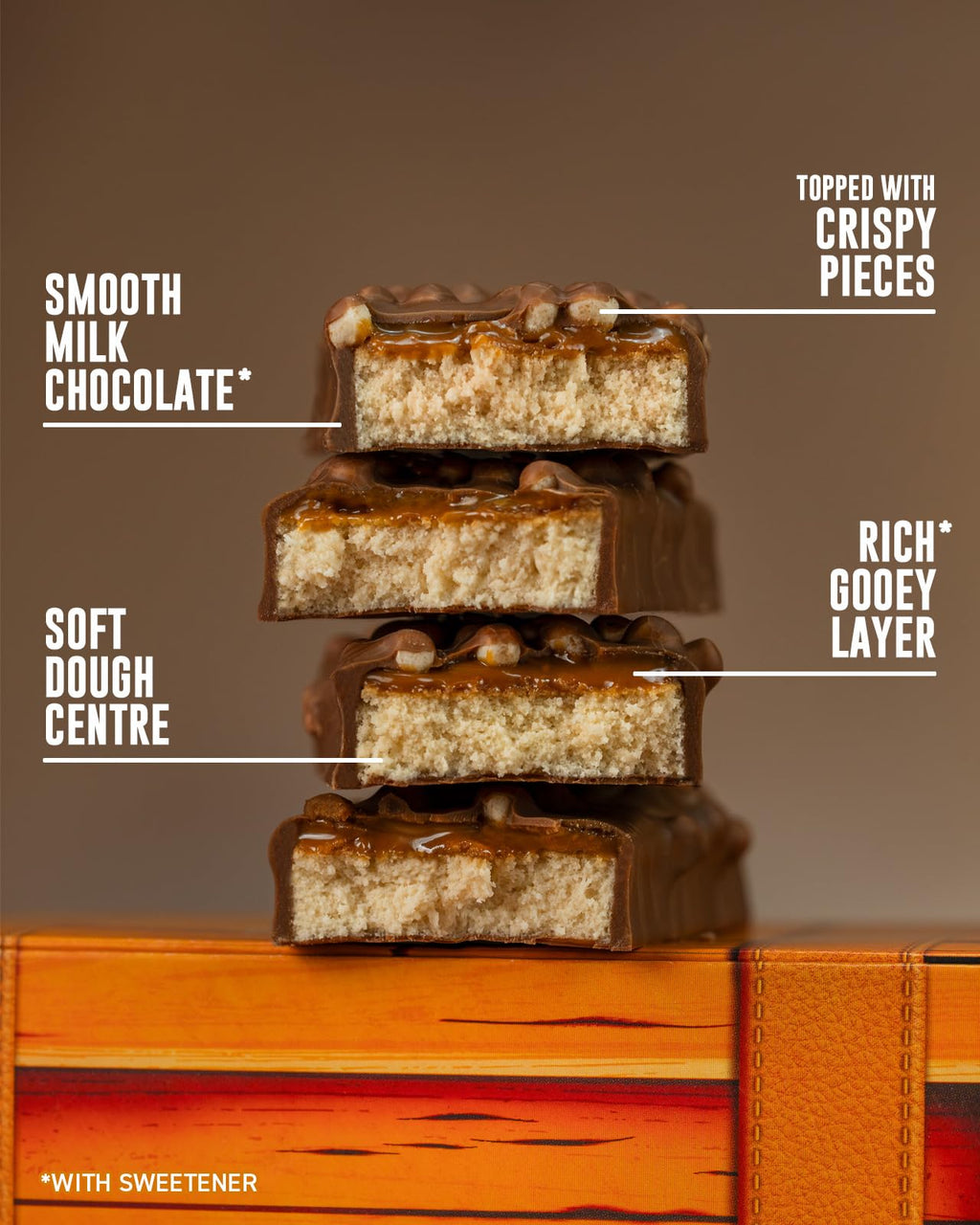 Grenade Protein Bars - Caramel Chaos - 12 x 60g High Protein Snack Bar - Damaged Box - BBE 03/2027